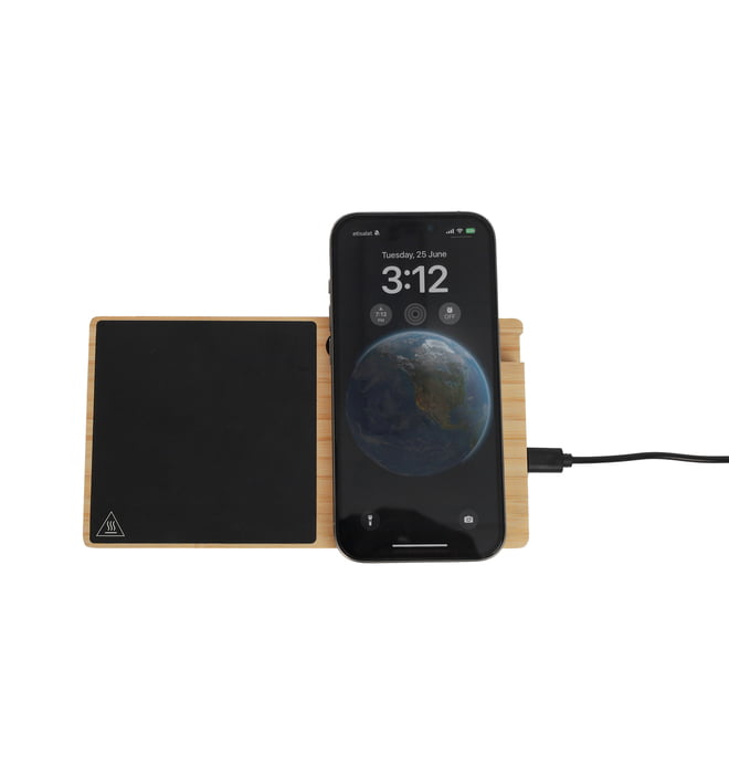 Wireless Charger with Coffee Warmer – 10W Fast Charging & 45°C Heating